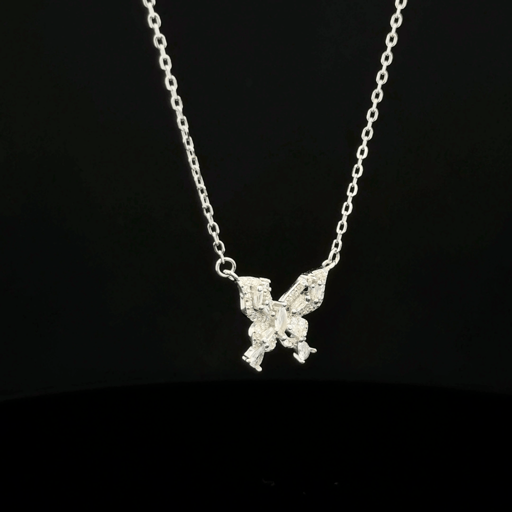 BUTTERFLY CHAIN WITH PENDANT