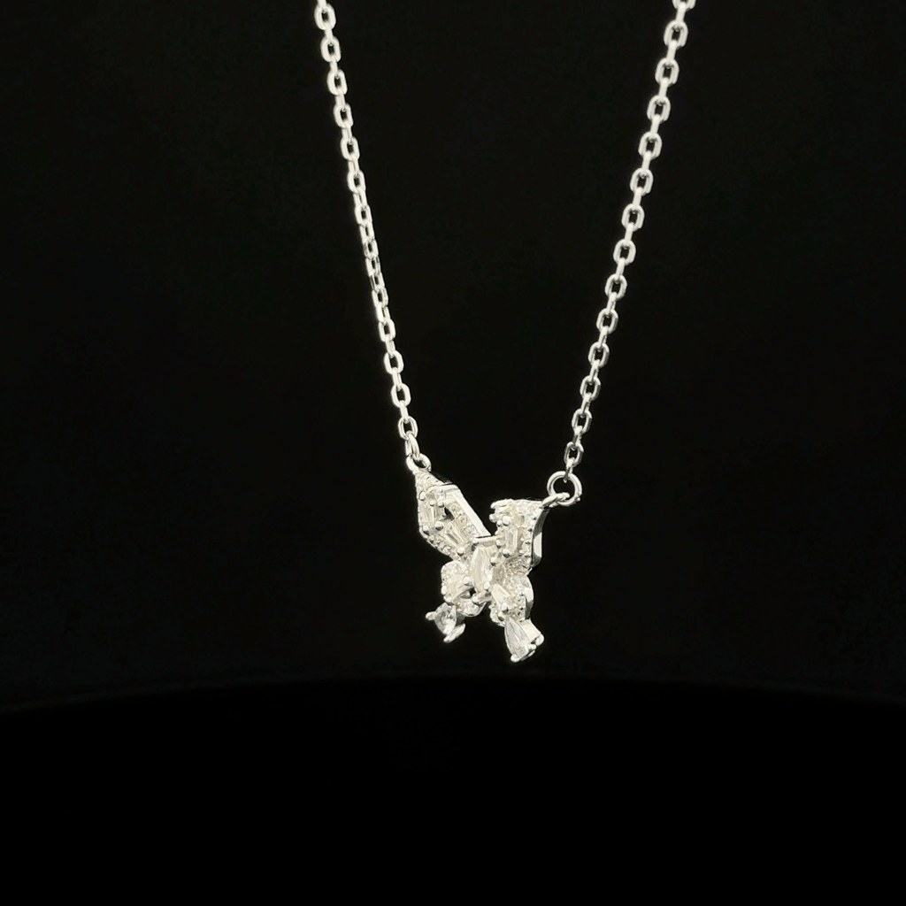 BUTTERFLY CHAIN WITH PENDANT
