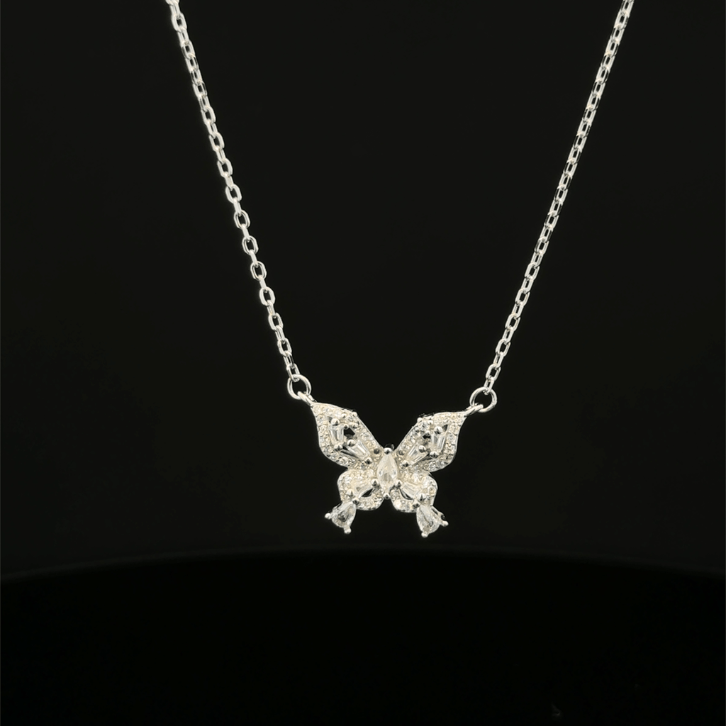 BUTTERFLY CHAIN WITH PENDANT