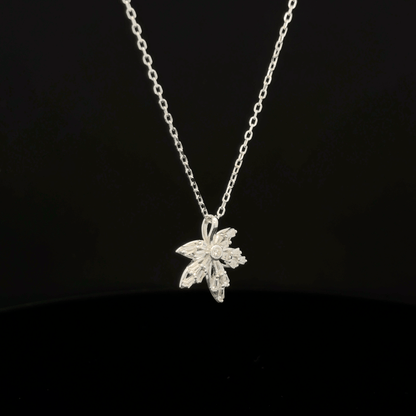 LEAF CHAIN WITH PENDANT