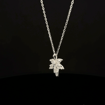 LEAF CHAIN WITH PENDANT