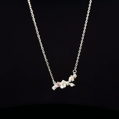 FLOWER CHAIN WITH PENDANT