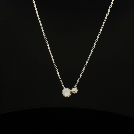 MOP CHAIN WITH PENDANT