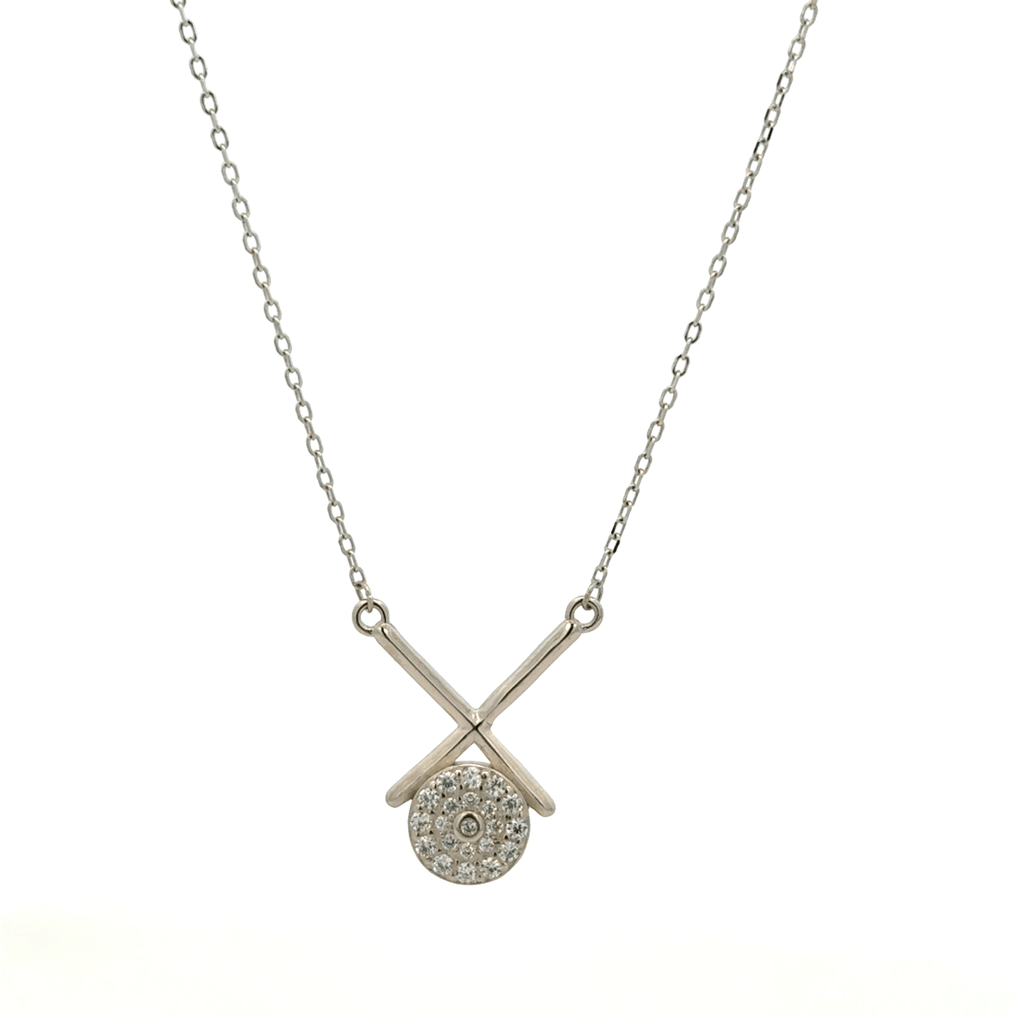 Rhodium Circle chain