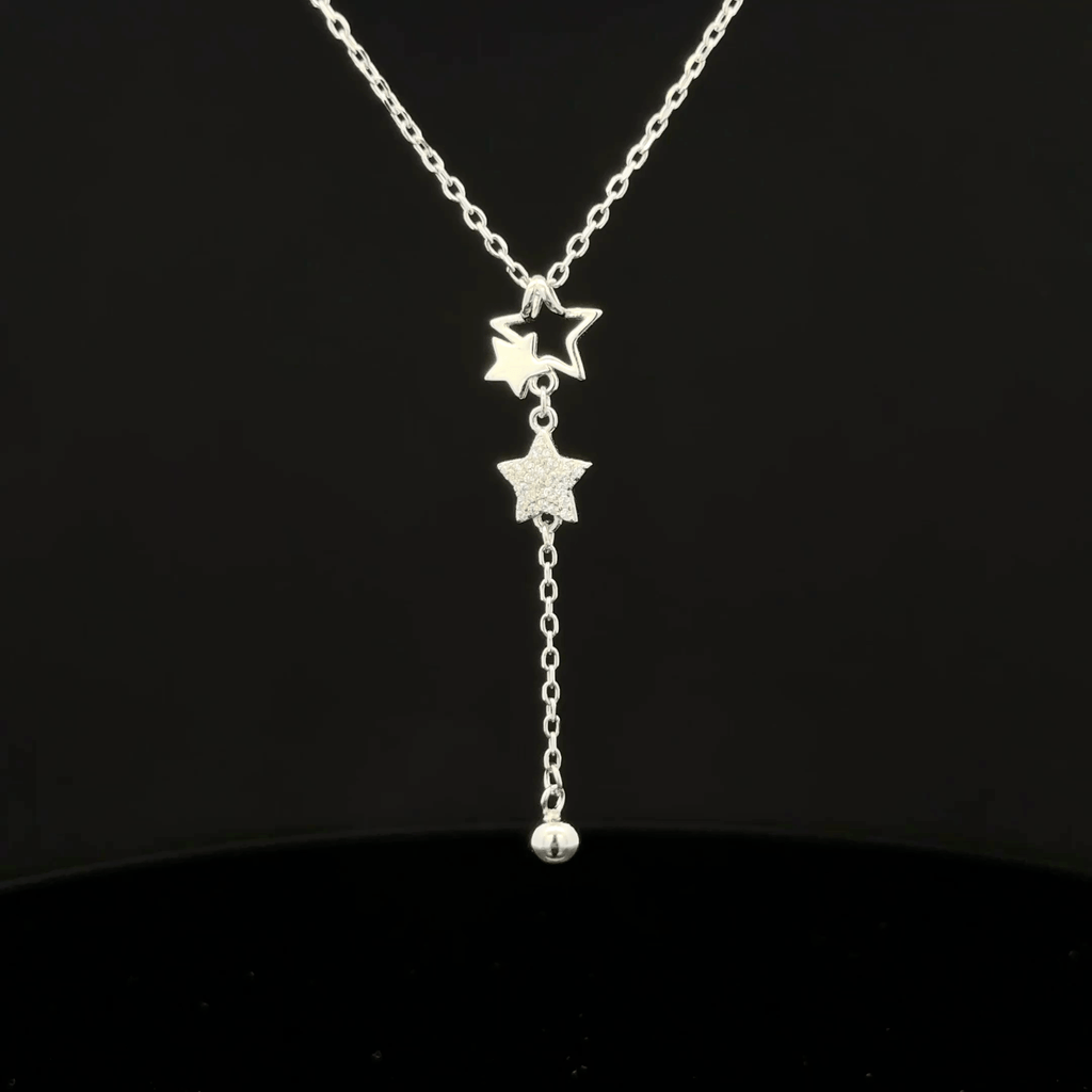 Triple Star Pave Drop