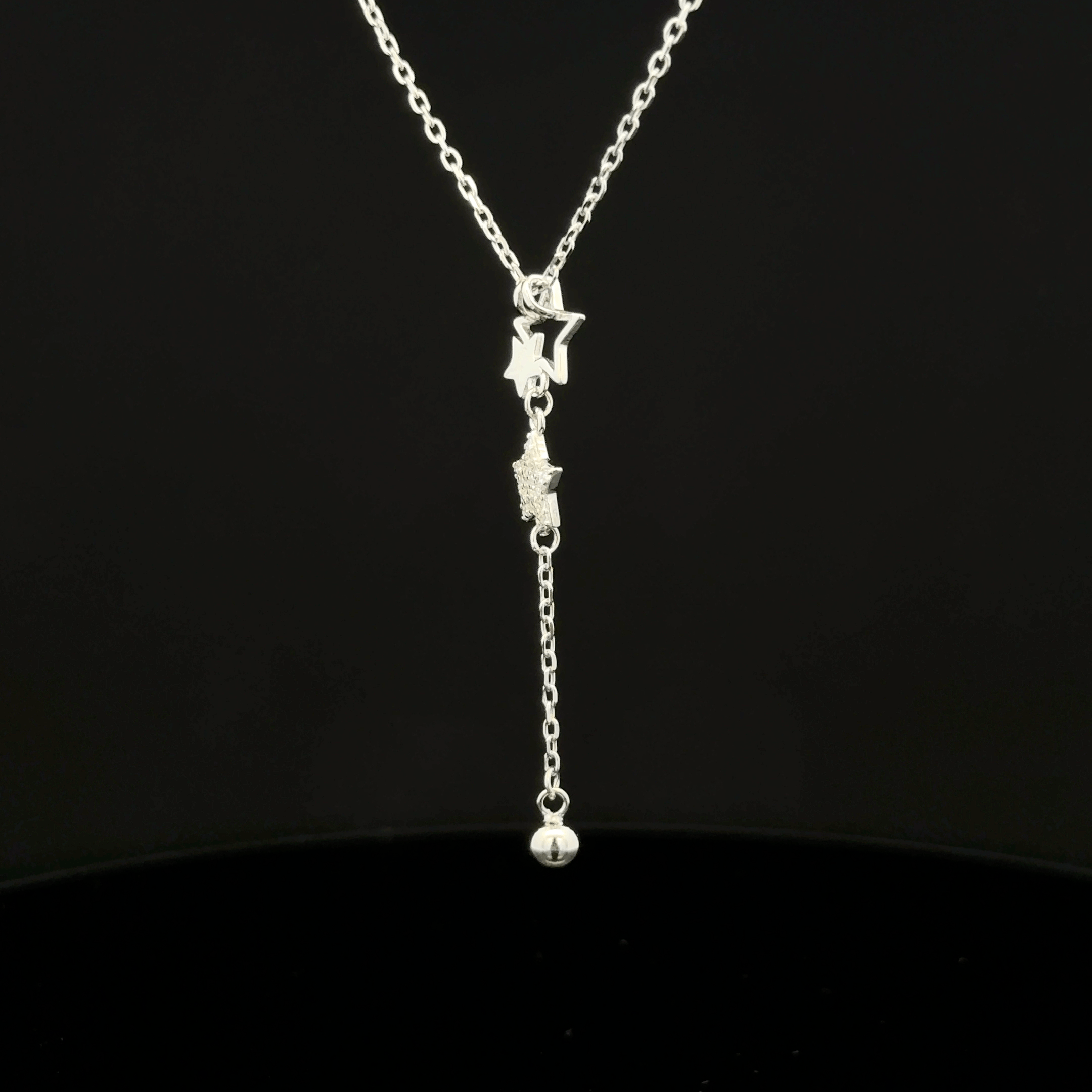 Triple Star Pave Drop