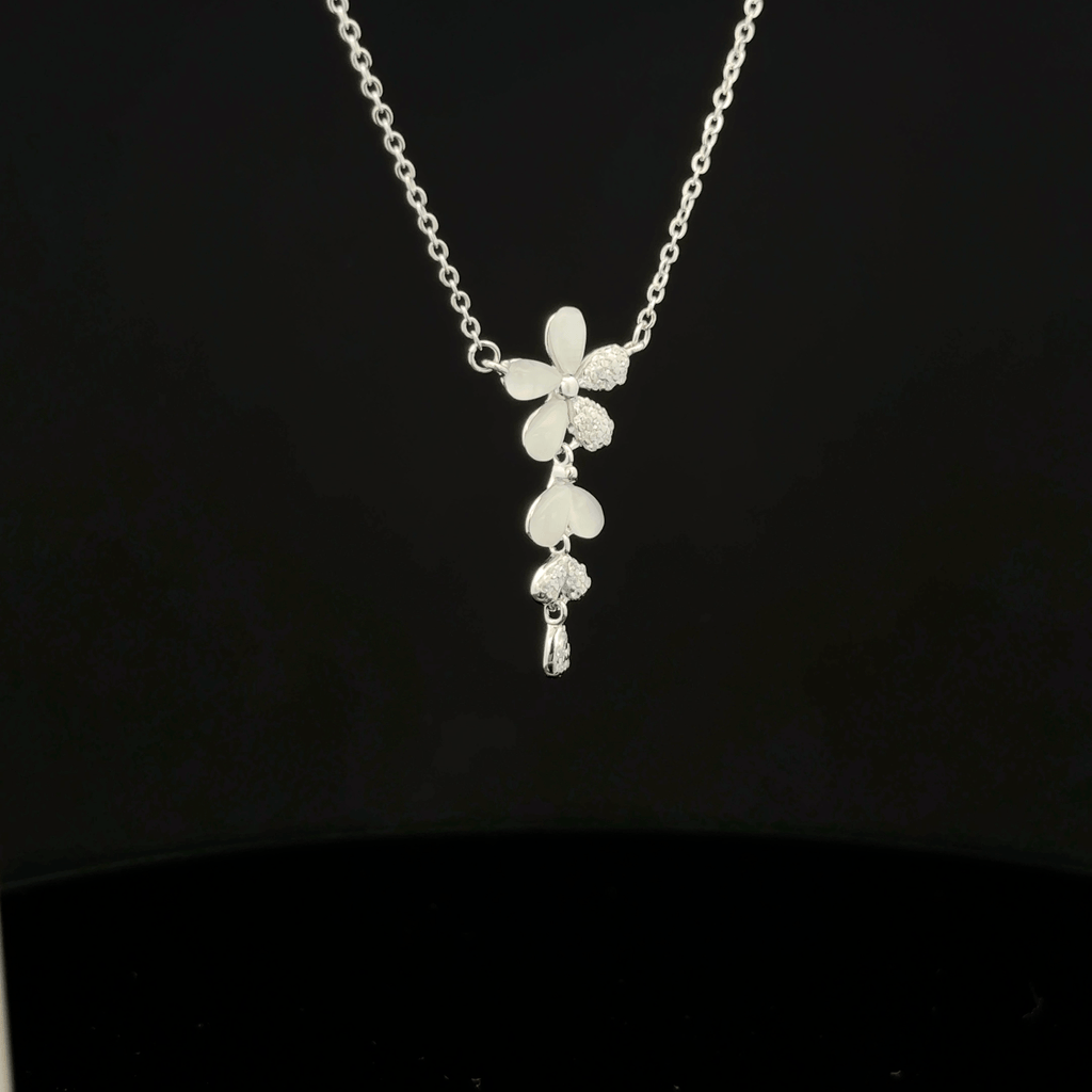 Flower drop pendant