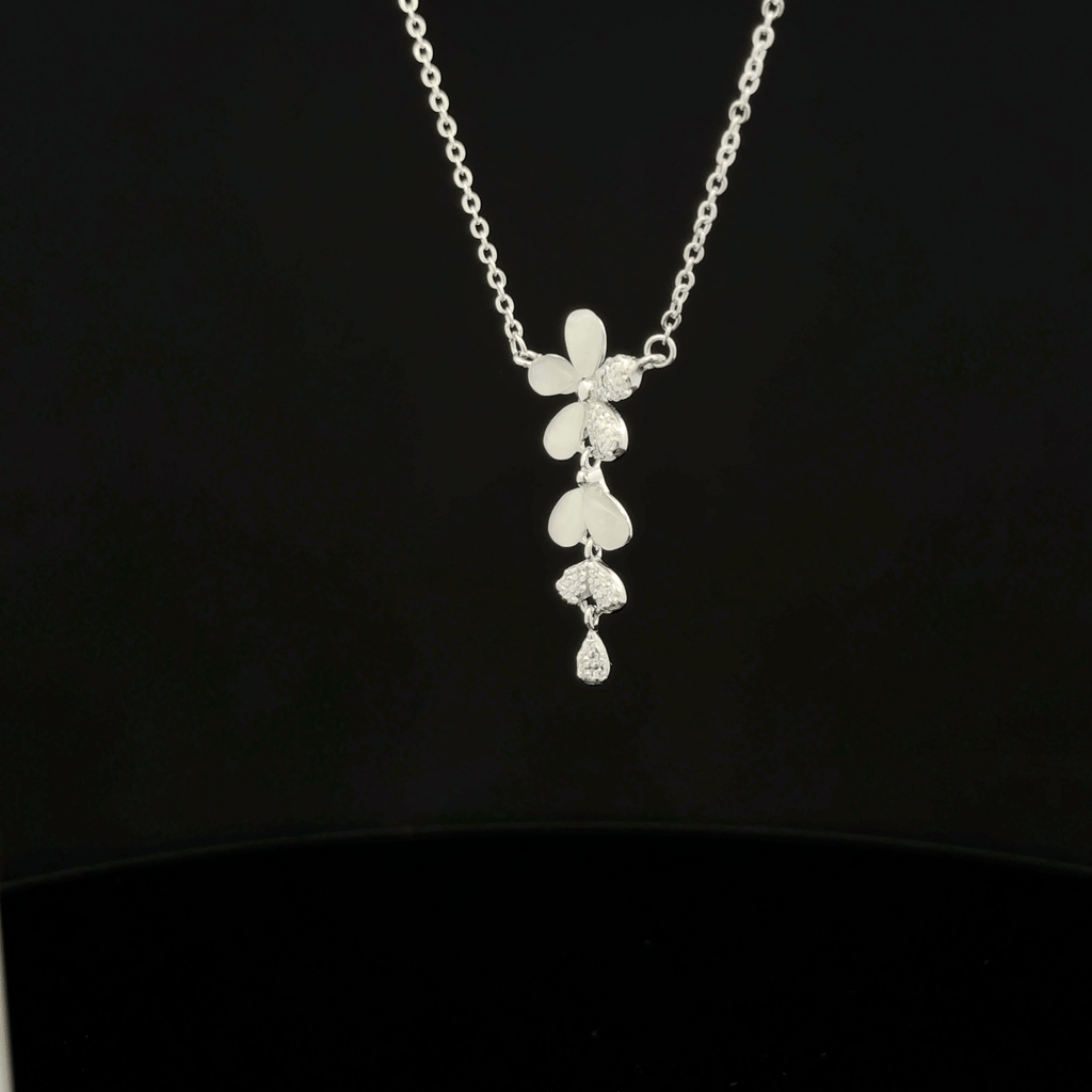 Flower drop pendant