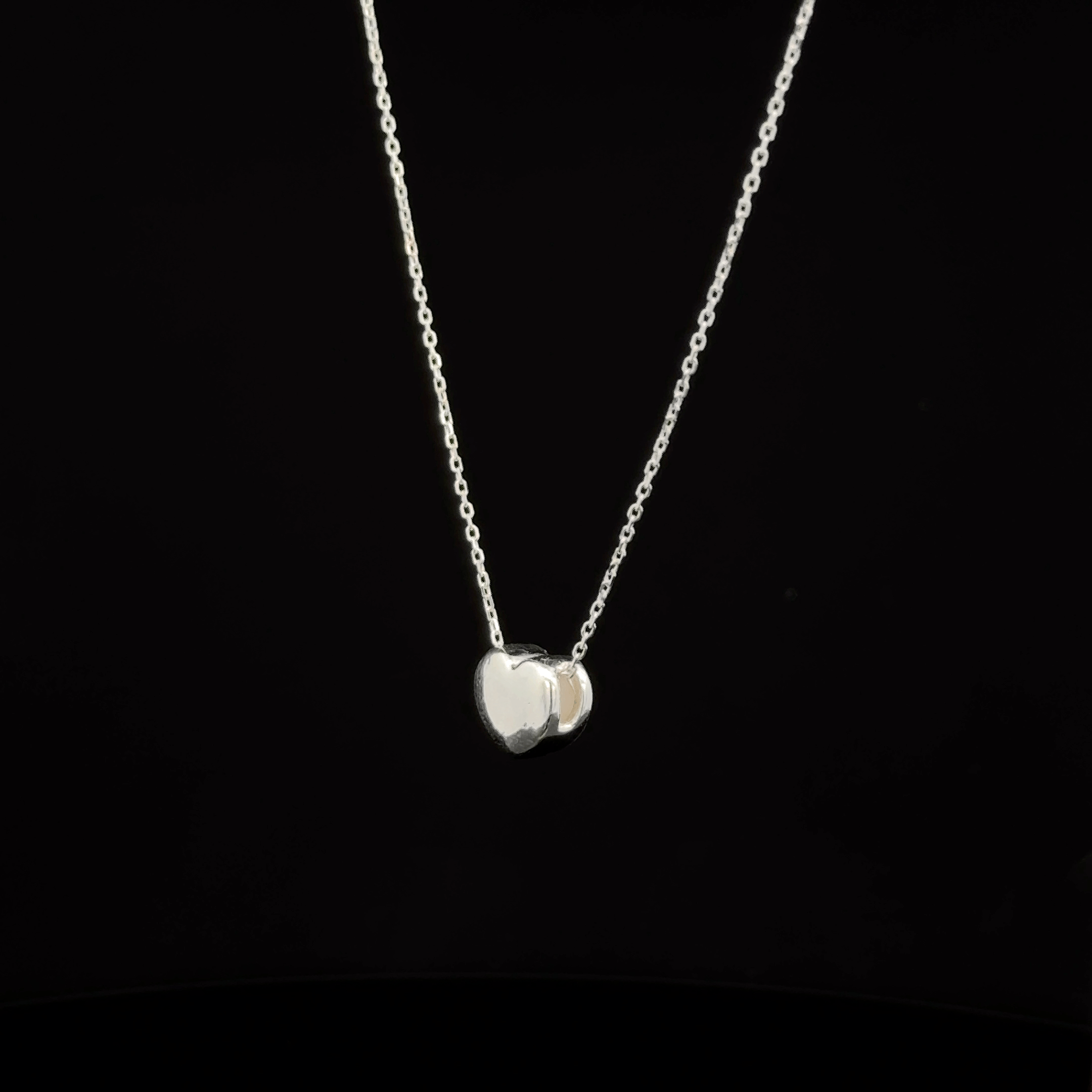 Heart shape chain pendant