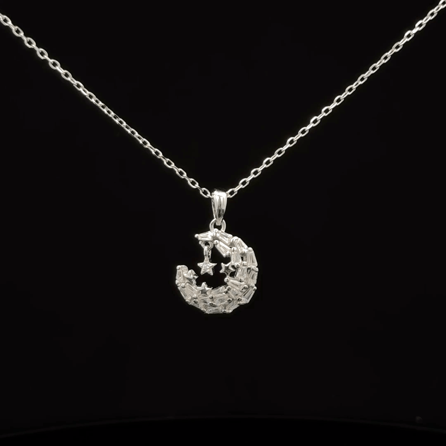 Half Moon Chain Pendant