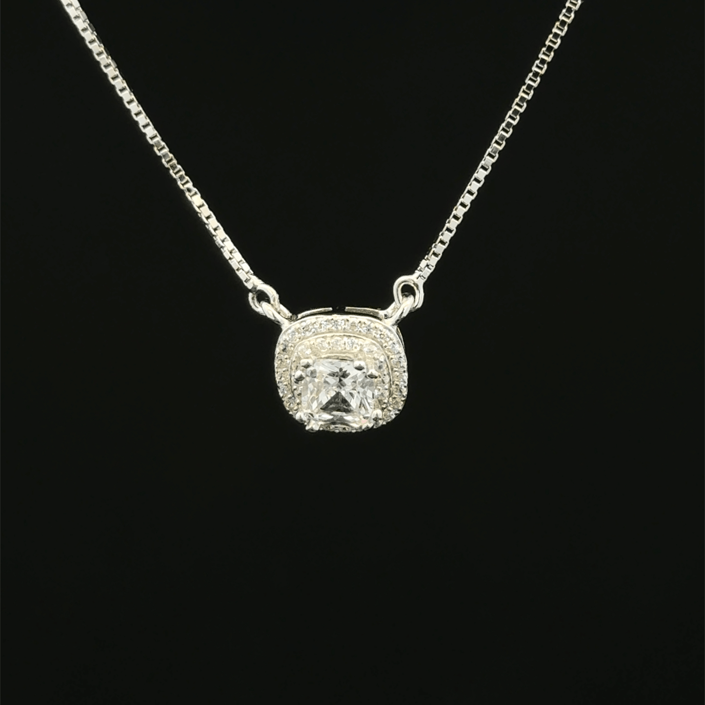 Square Chain Pendant