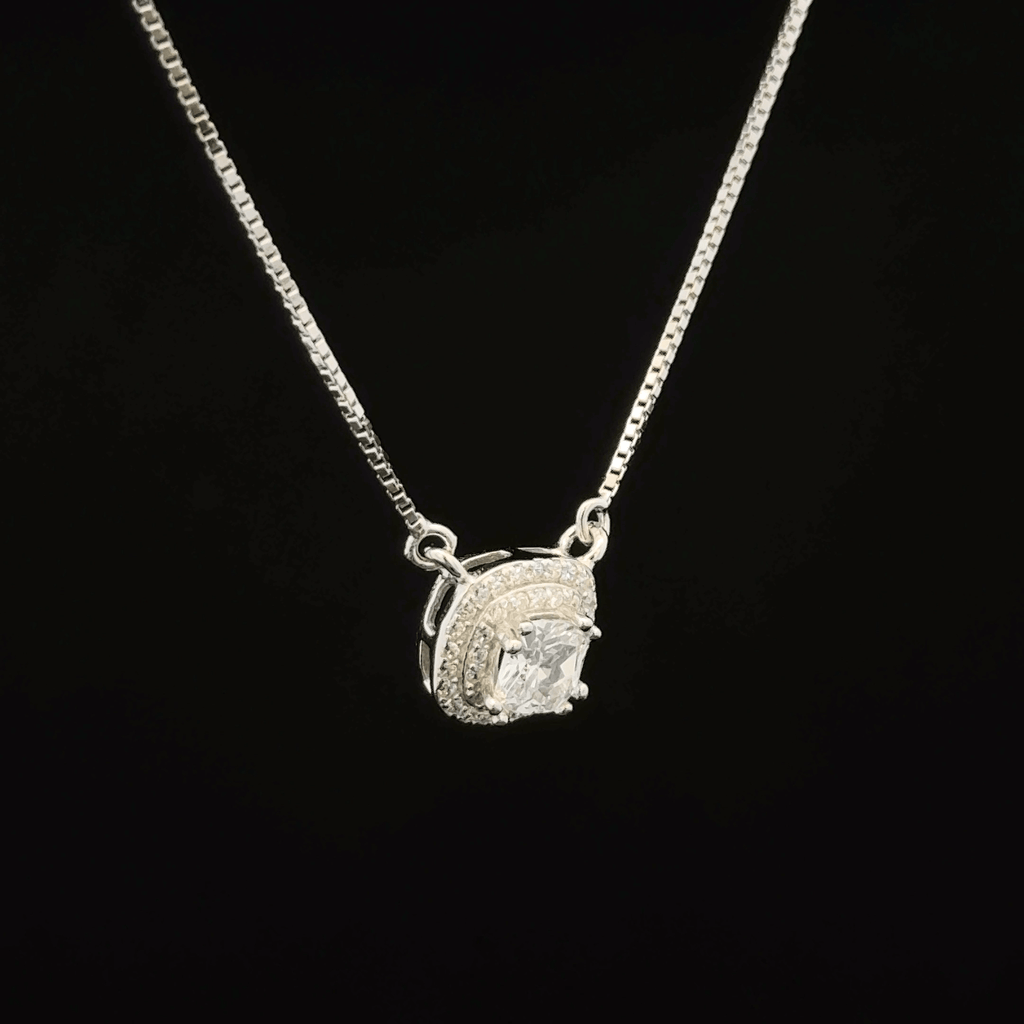 Square Chain Pendant