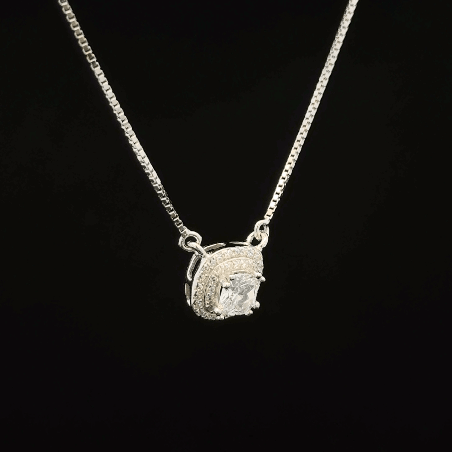 Square Chain Pendant