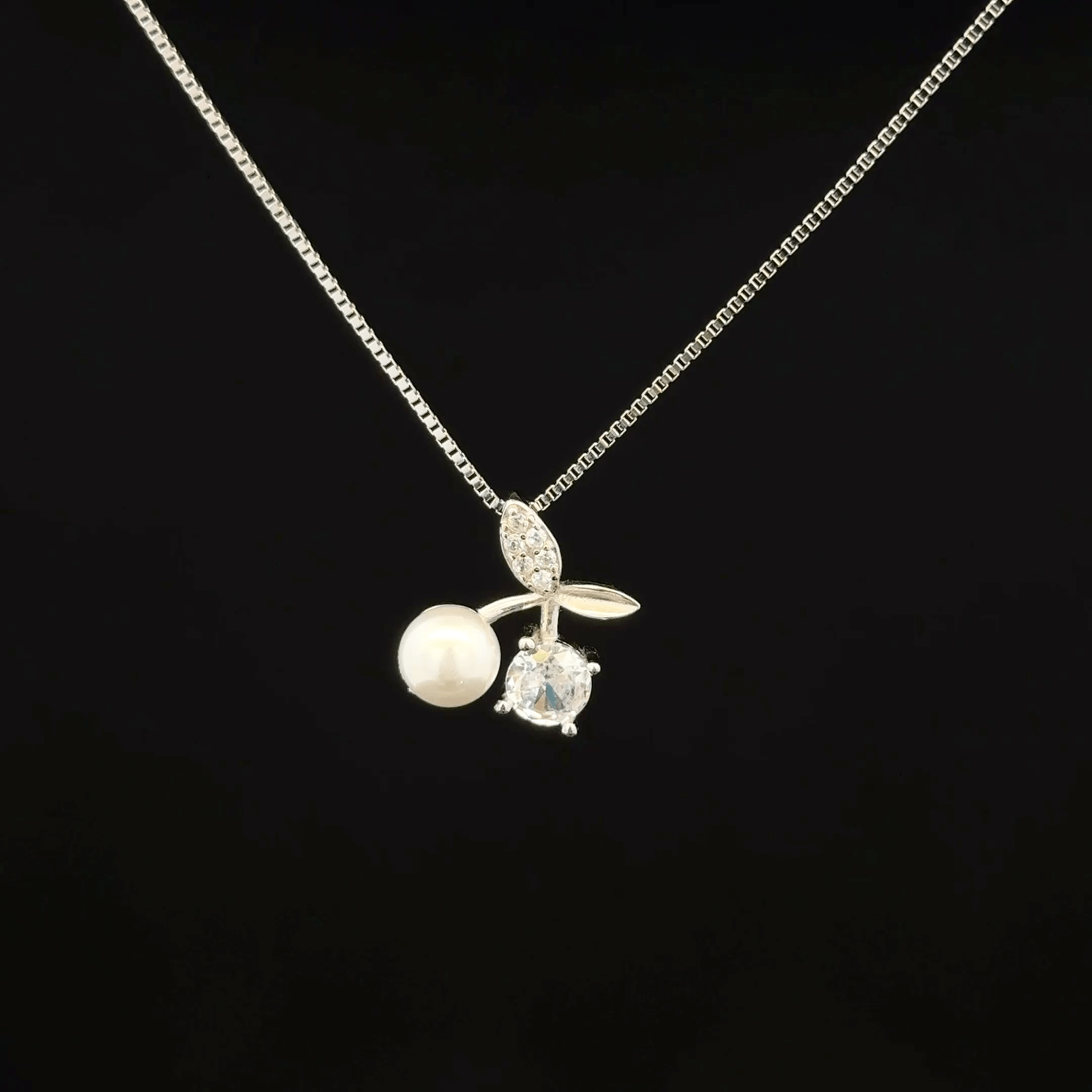 Cherry Chain Pendant
