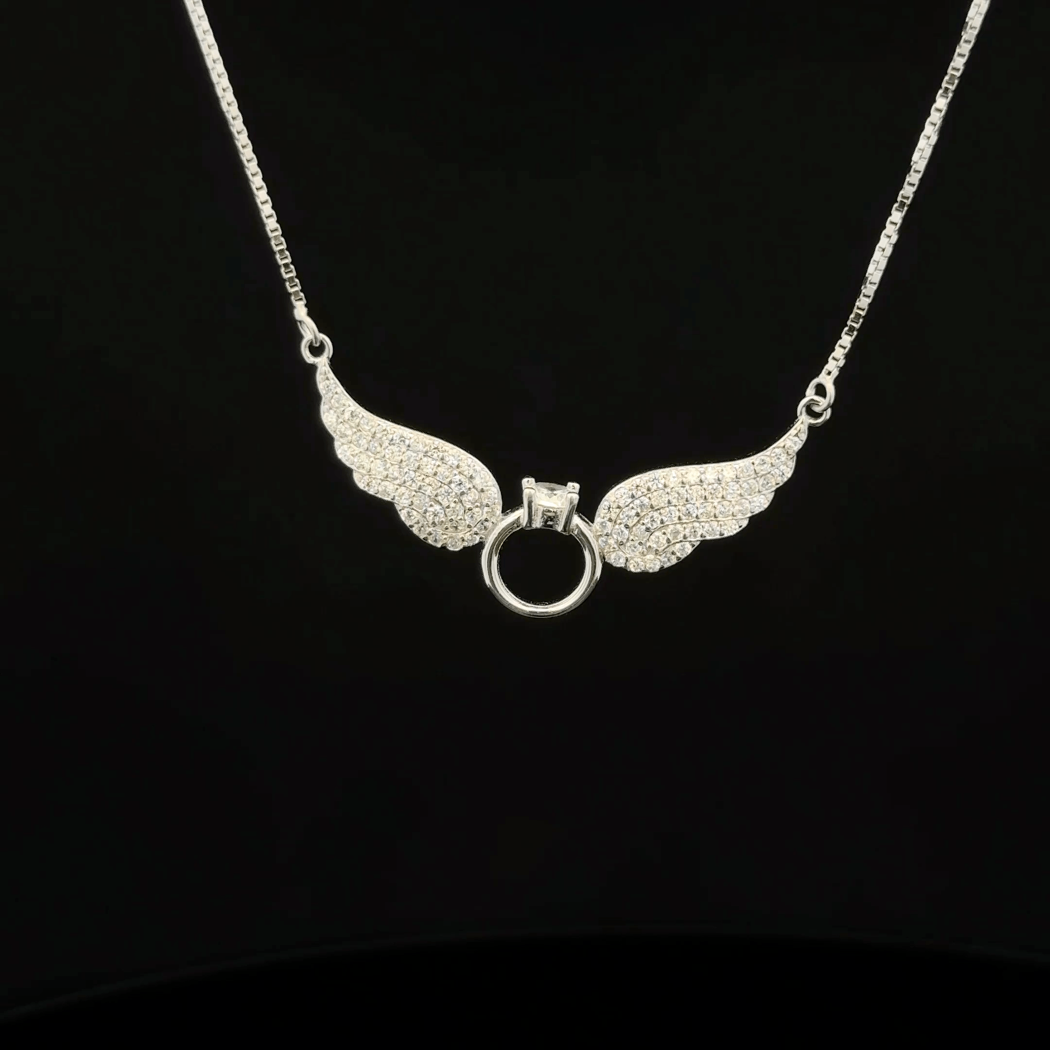 Flying Ring Chain Pendant