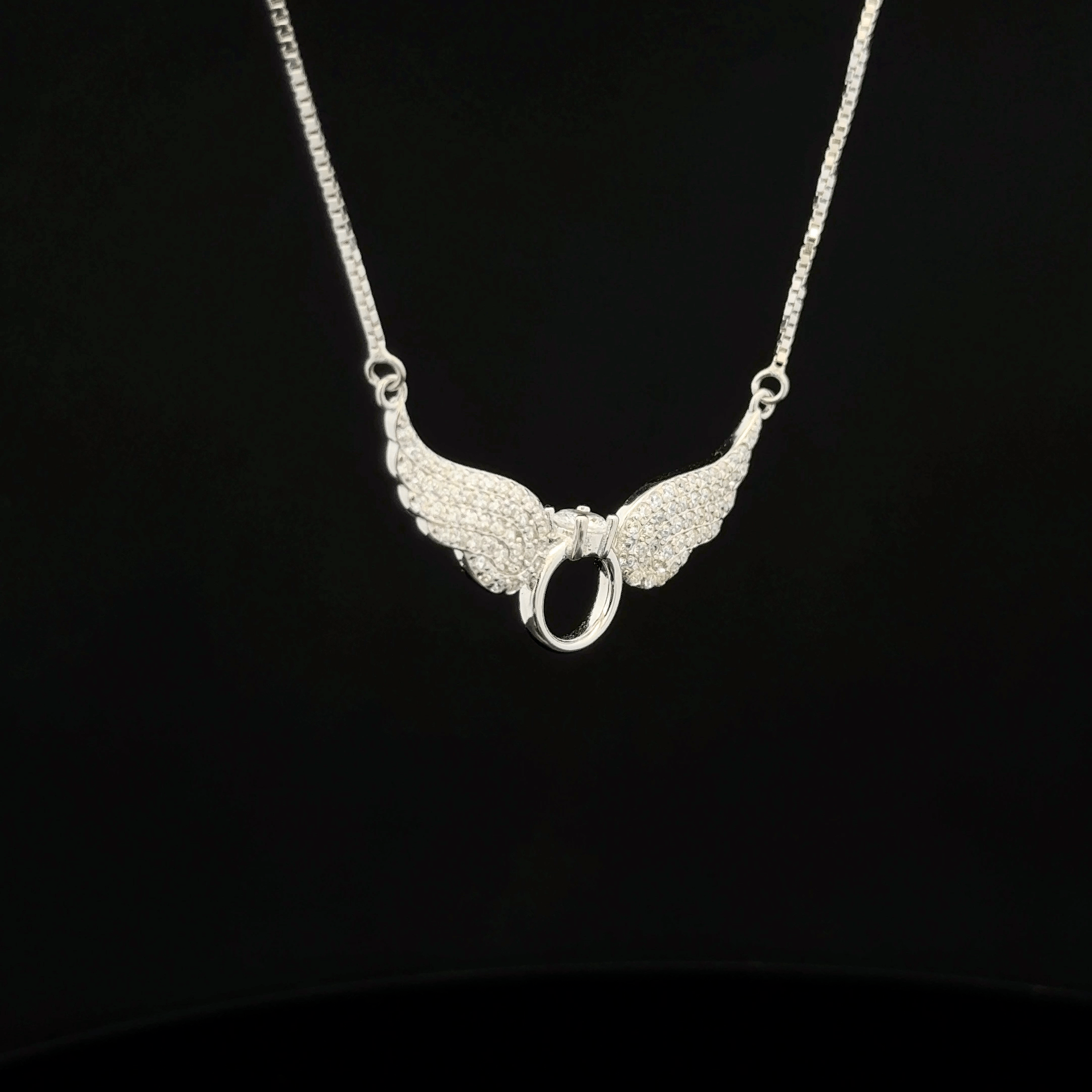 Flying Ring Chain Pendant