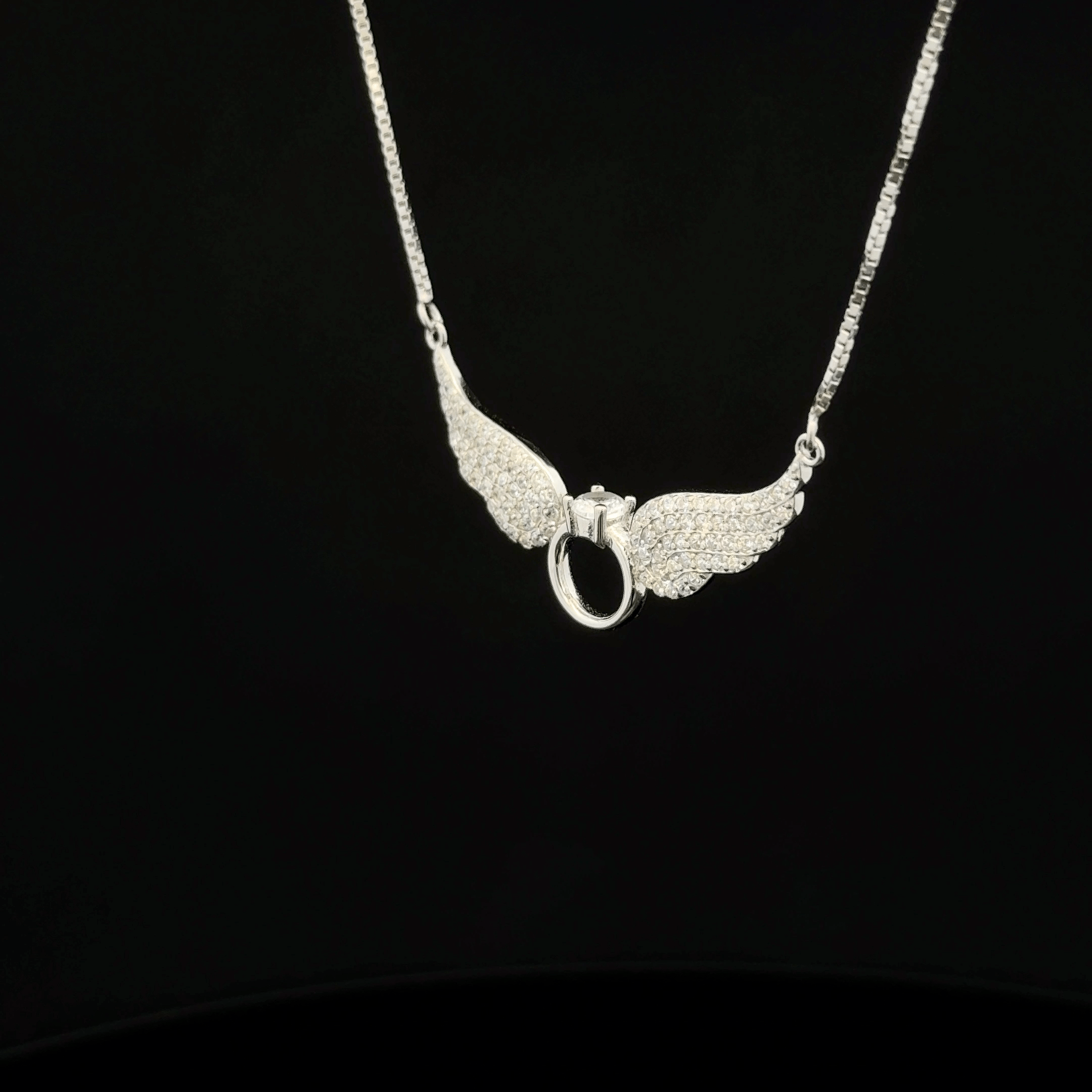 Flying Ring Chain Pendant