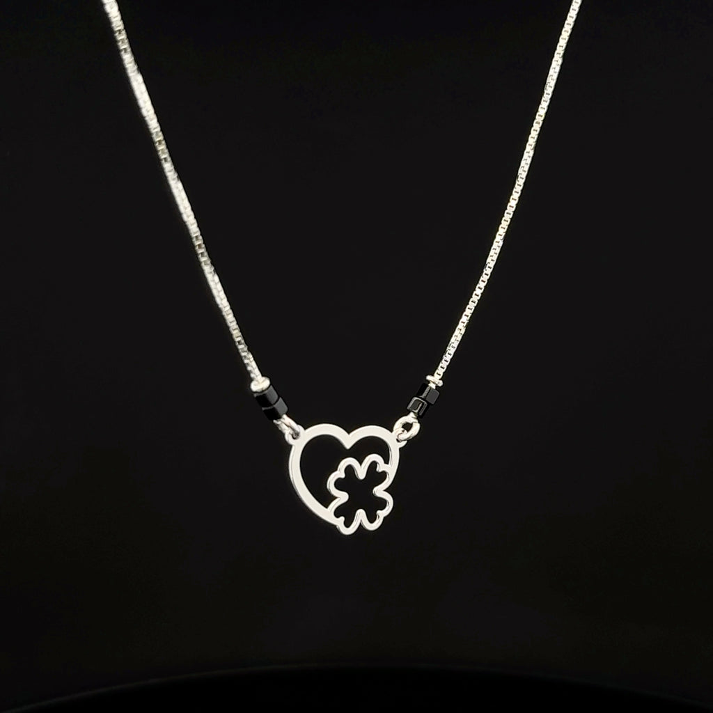 Heart chain pendant
