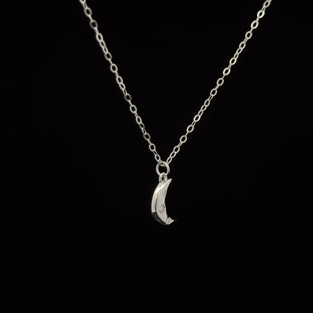 Half Moon chain pendant