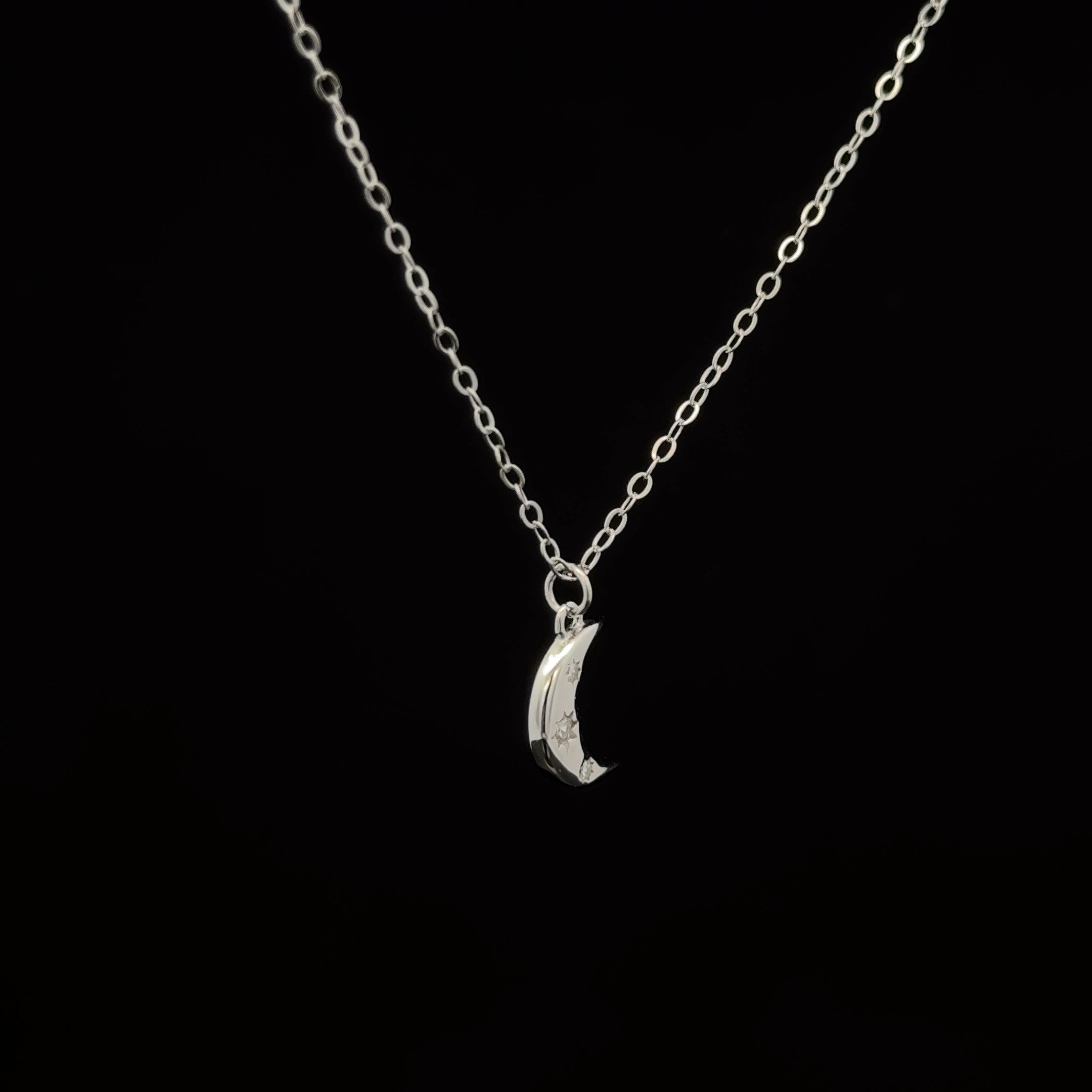 Half Moon chain pendant