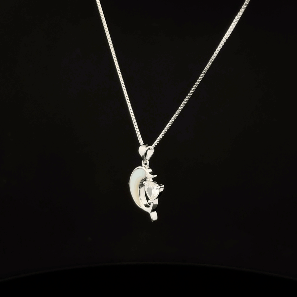 A Dolphin chain pendant