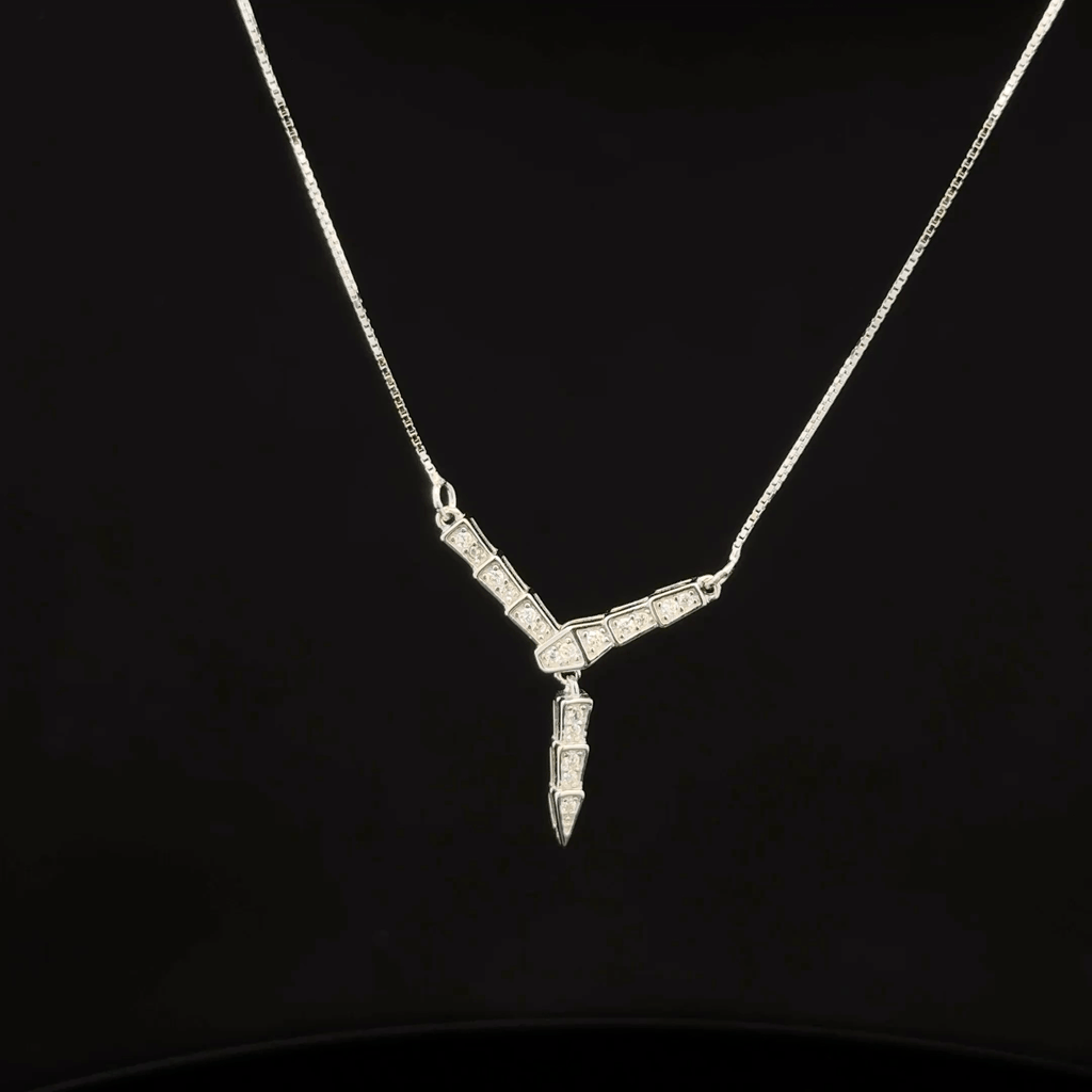 The Prism Spike chain pendant