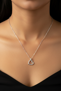 Heart shape chain pendant