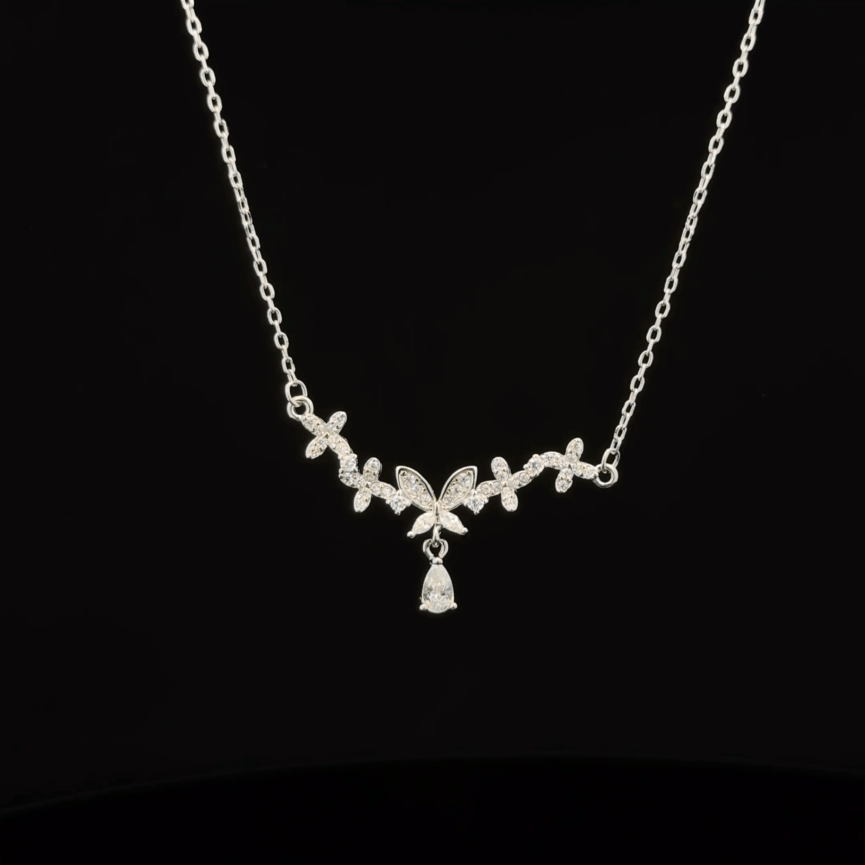 Butterfly chain pendant