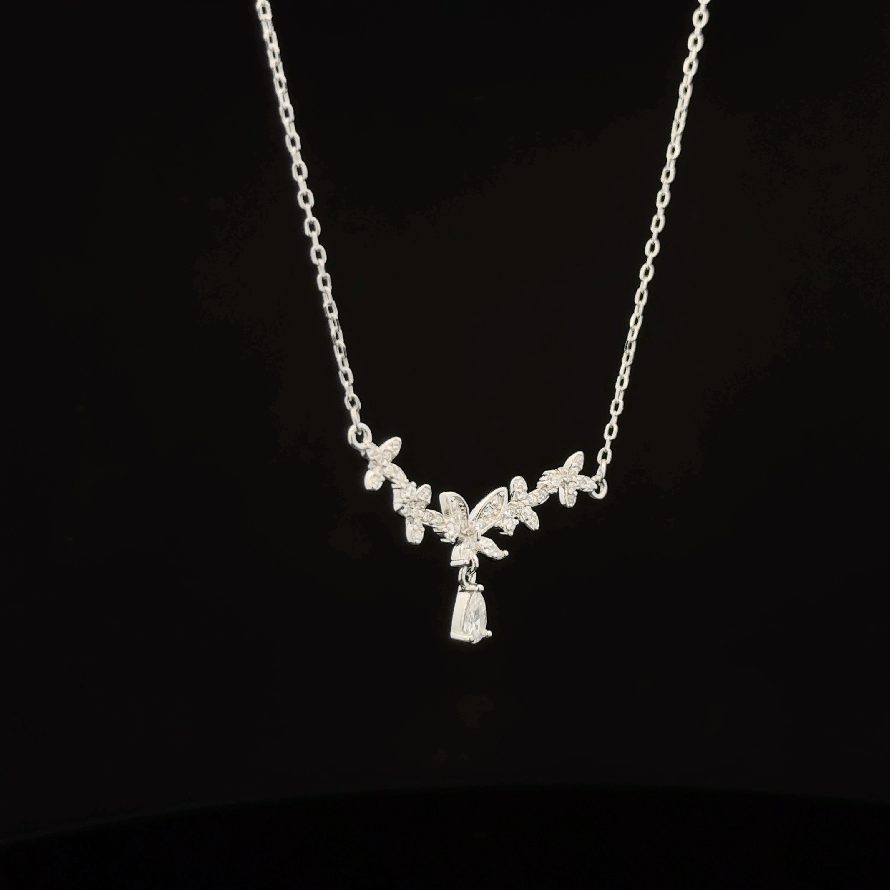 Butterfly chain pendant