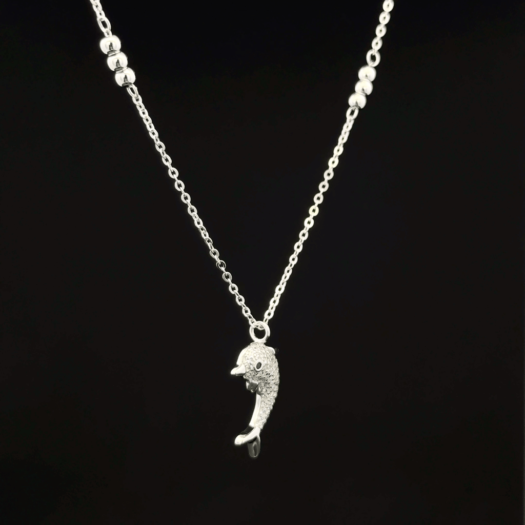Dolphin chain pendant