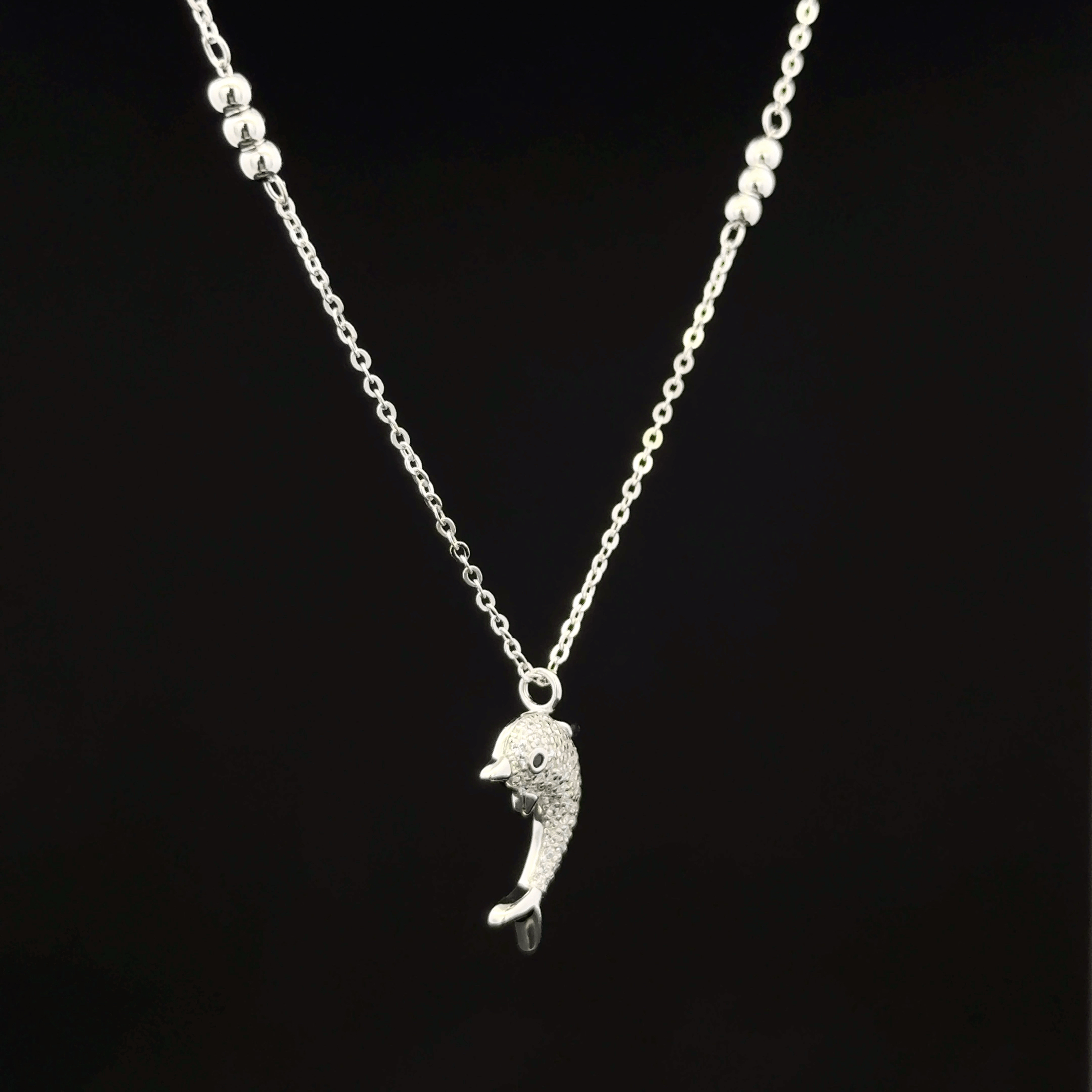 Dolphin chain pendant