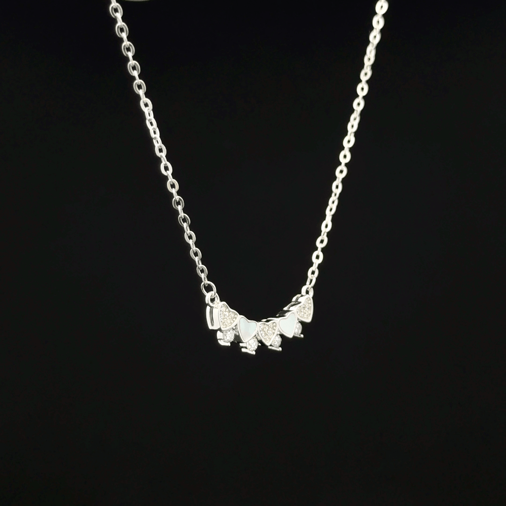 Multi heart chain pendant