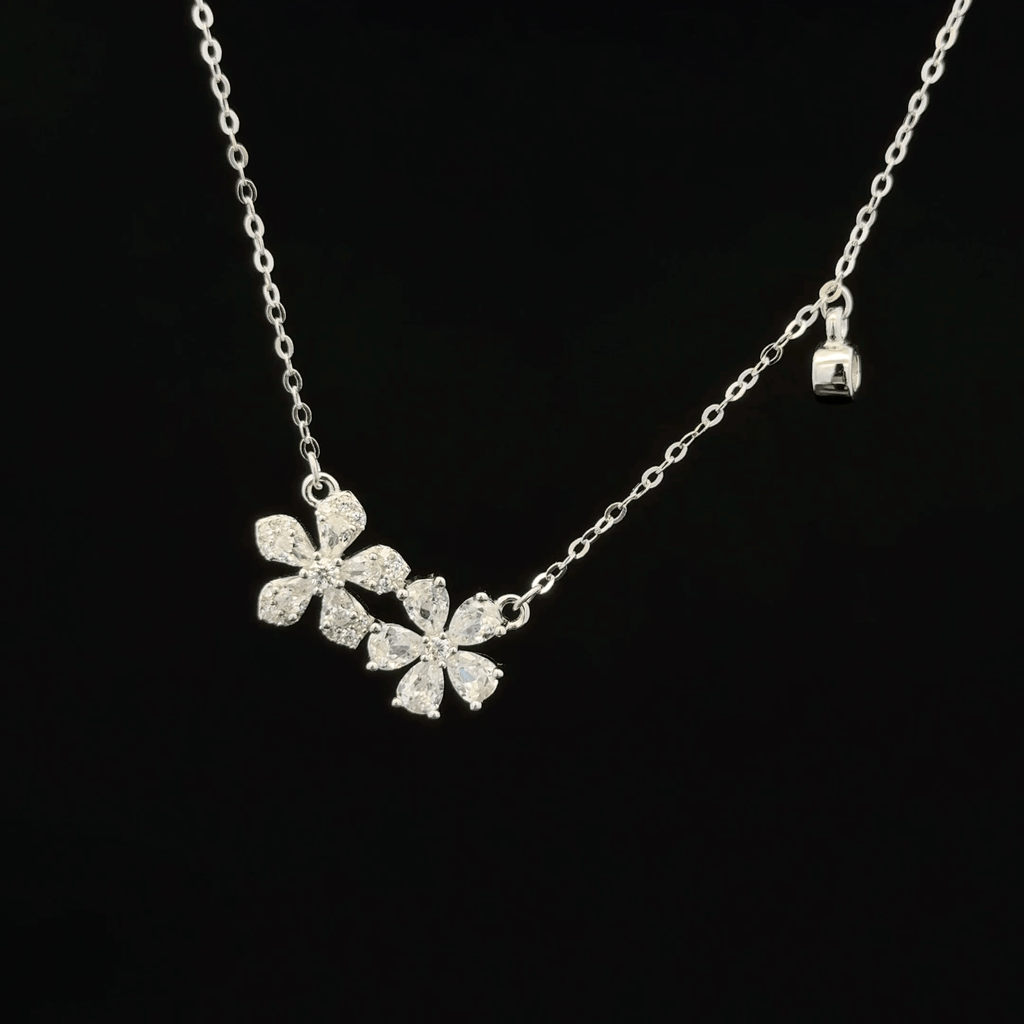 Flower chain pendant