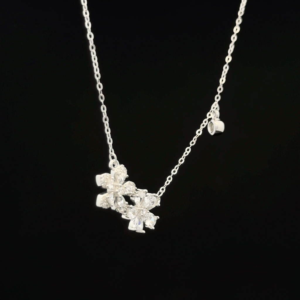 Flower chain pendant