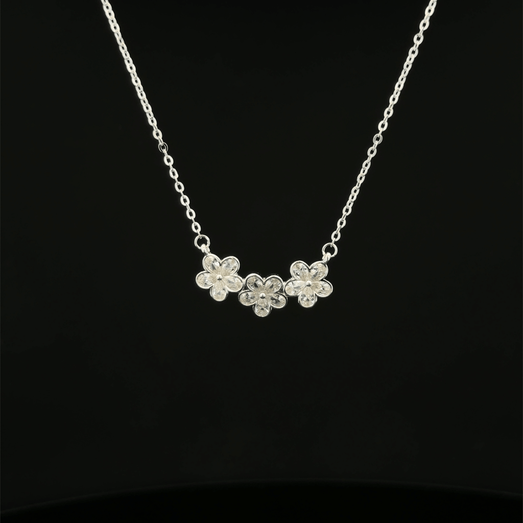 Flower chain pendant