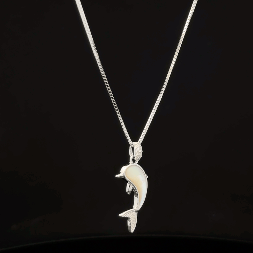 Dolphin chain pendant