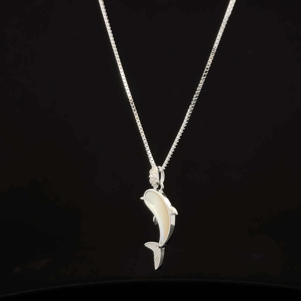 Dolphin chain pendant