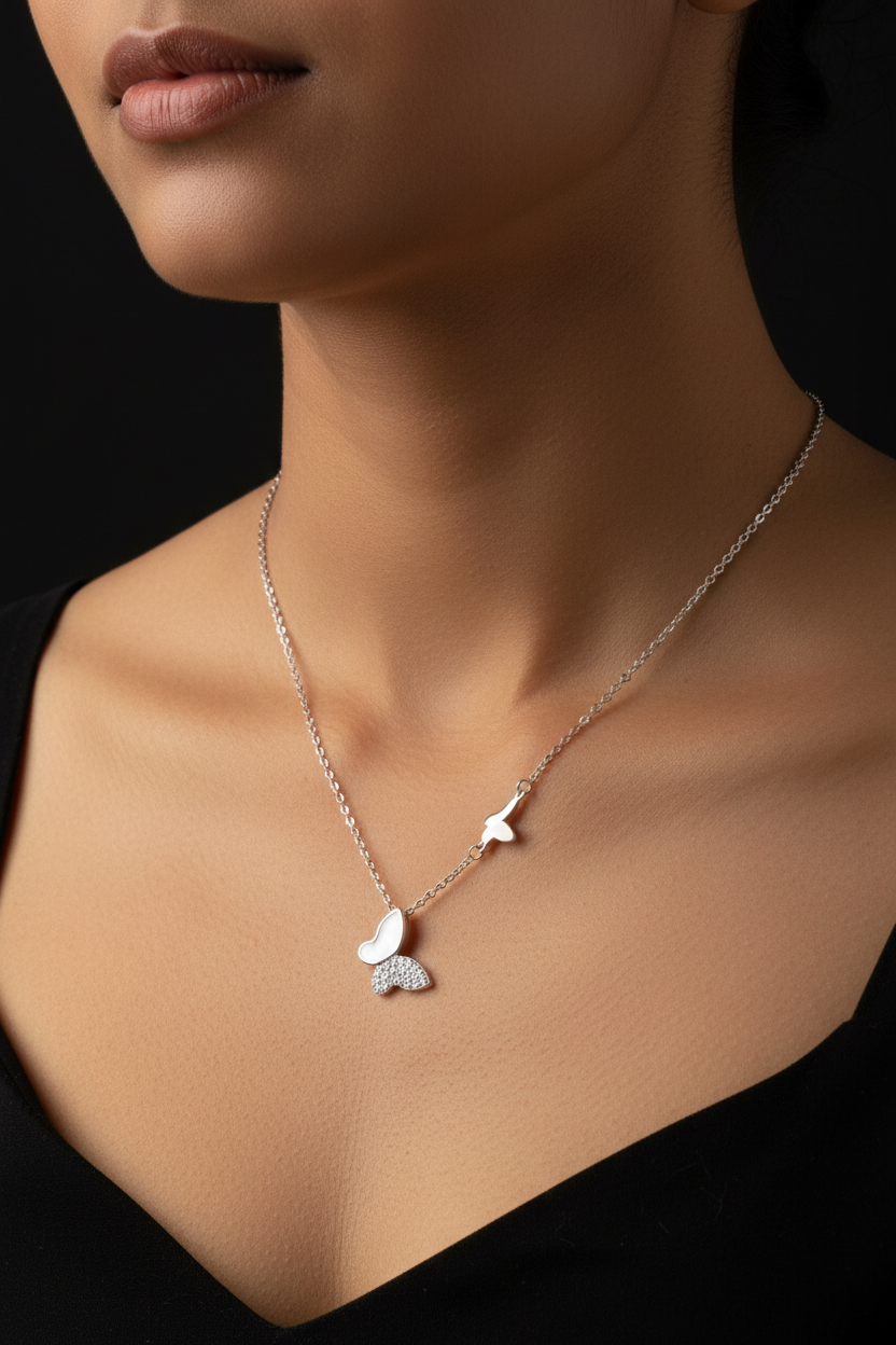 Butterfly chain pendant