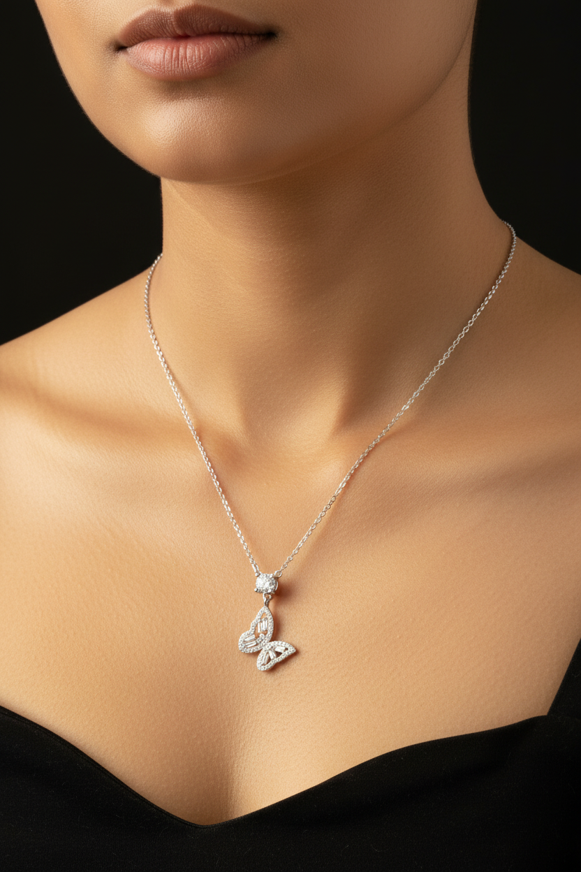 Butterfly chain pendant