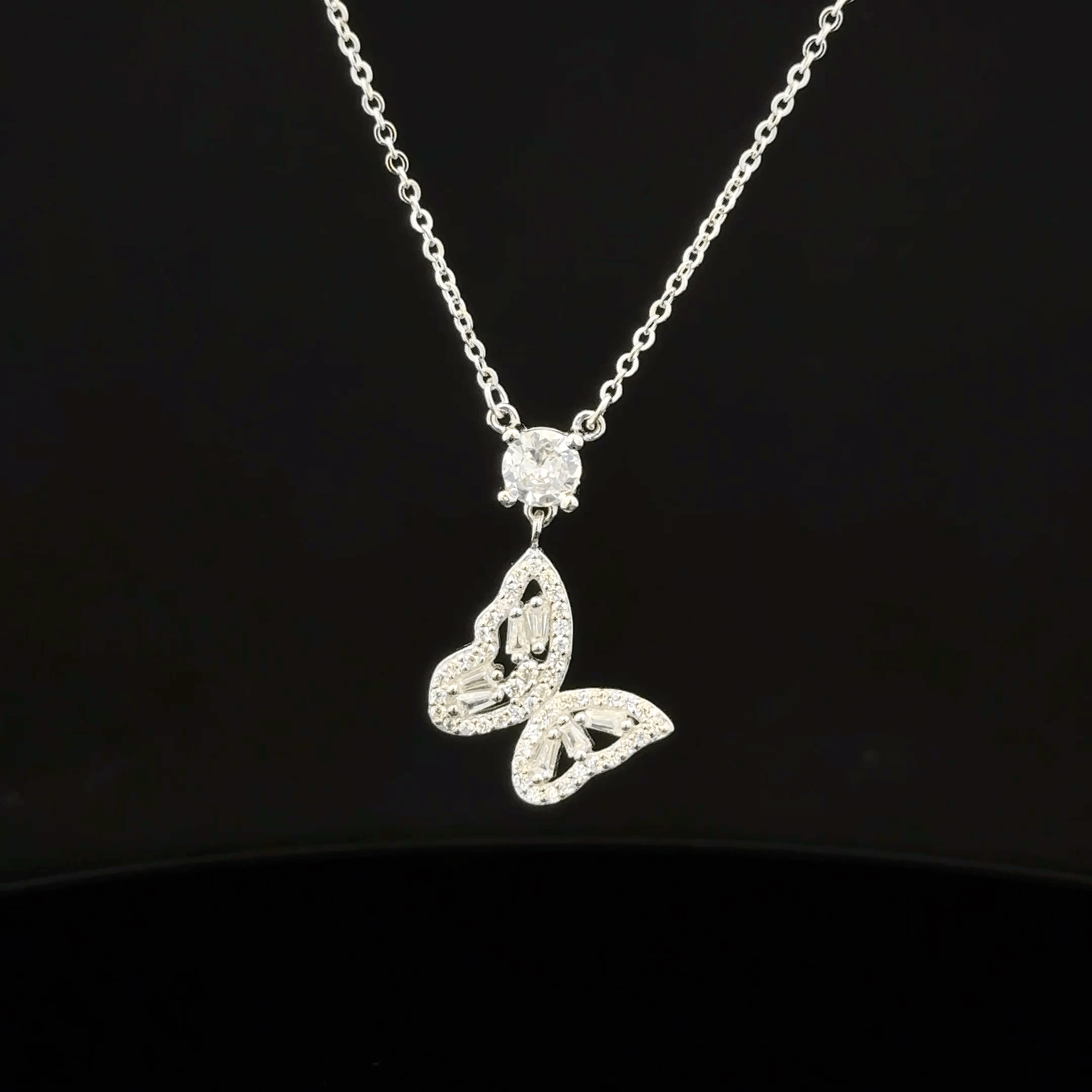 Butterfly chain pendant