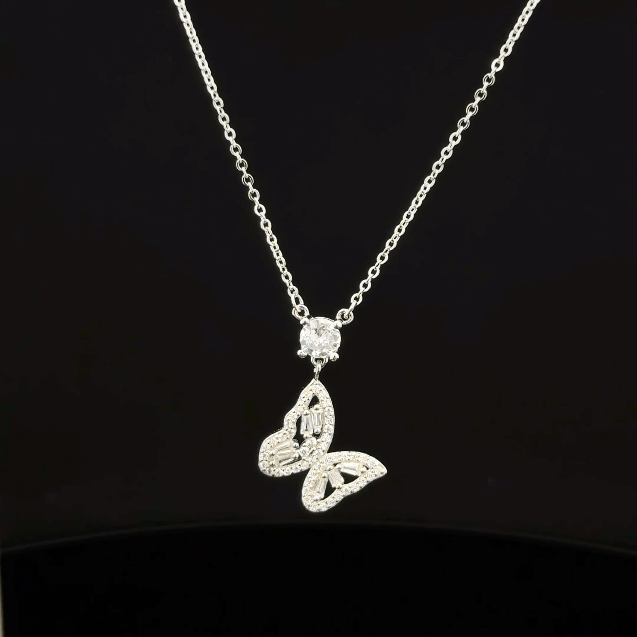 Butterfly chain pendant