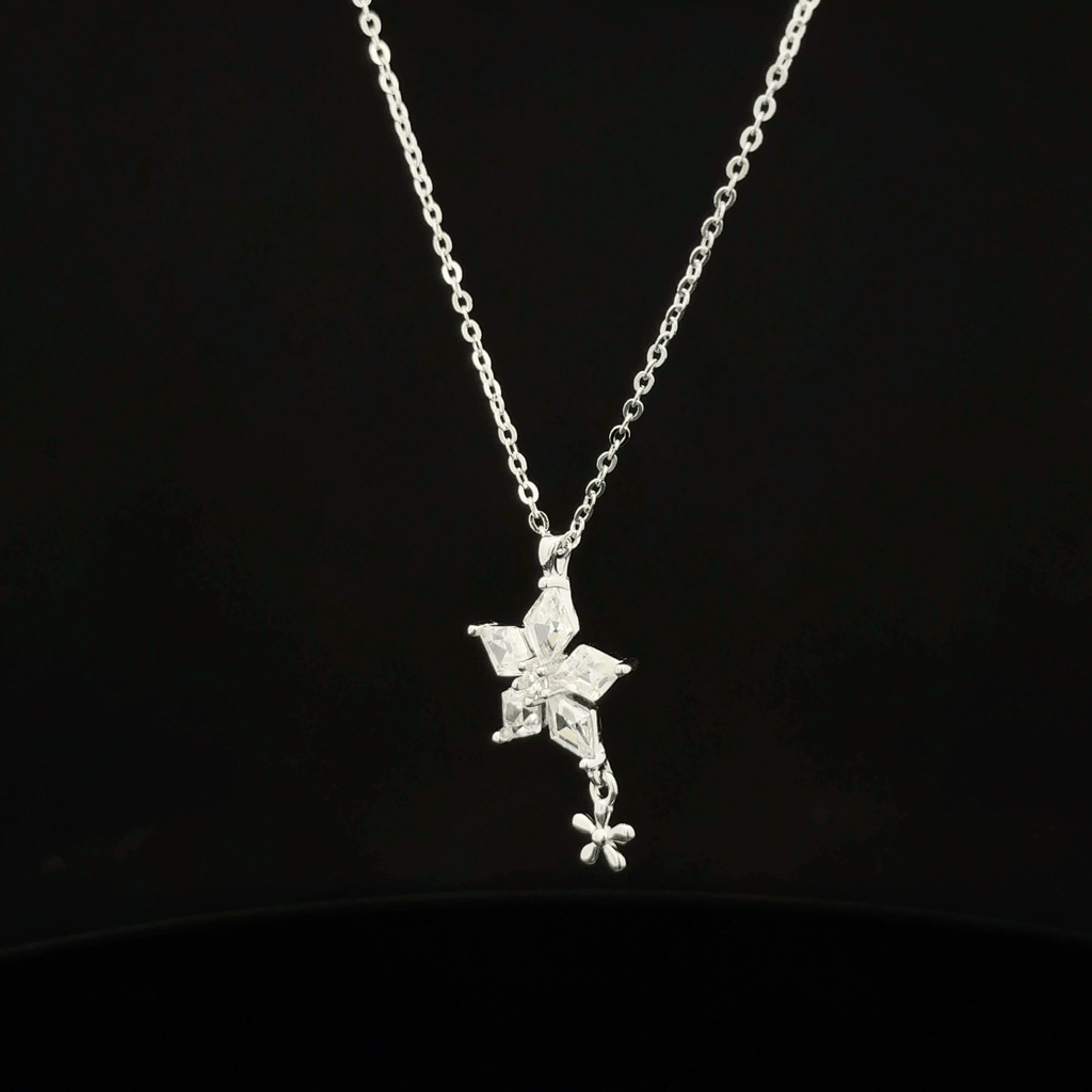 Flower chain pendant