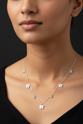 Butterfly charm chain