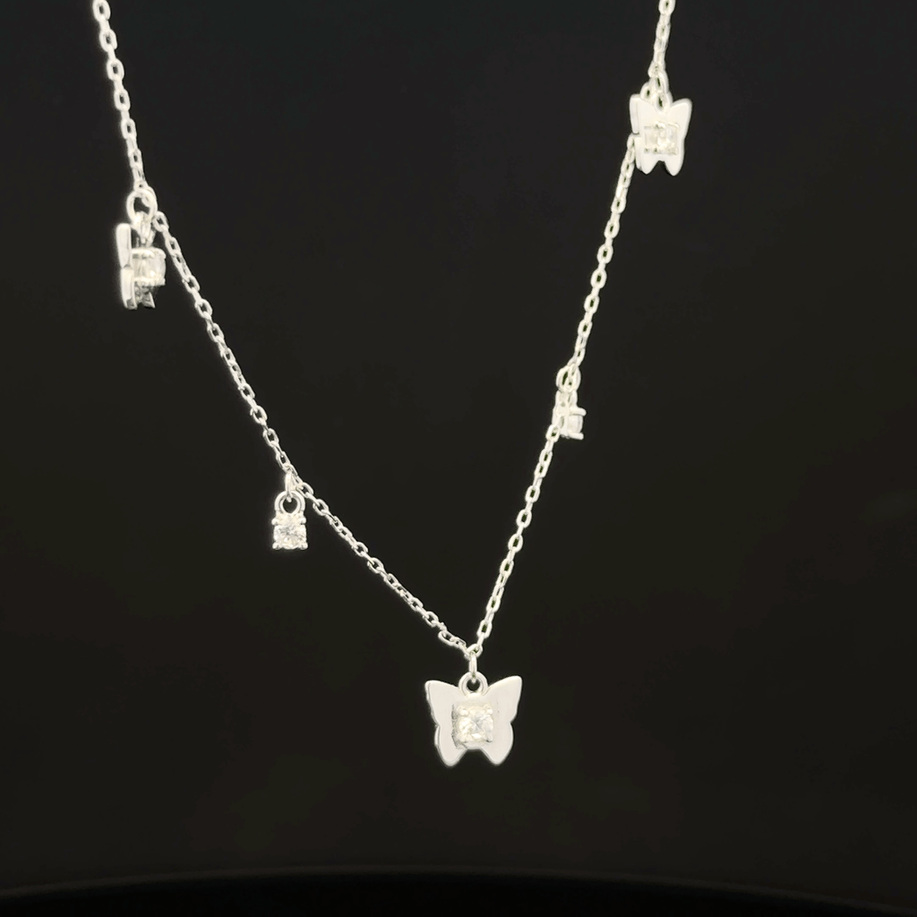 Butterfly charm chain