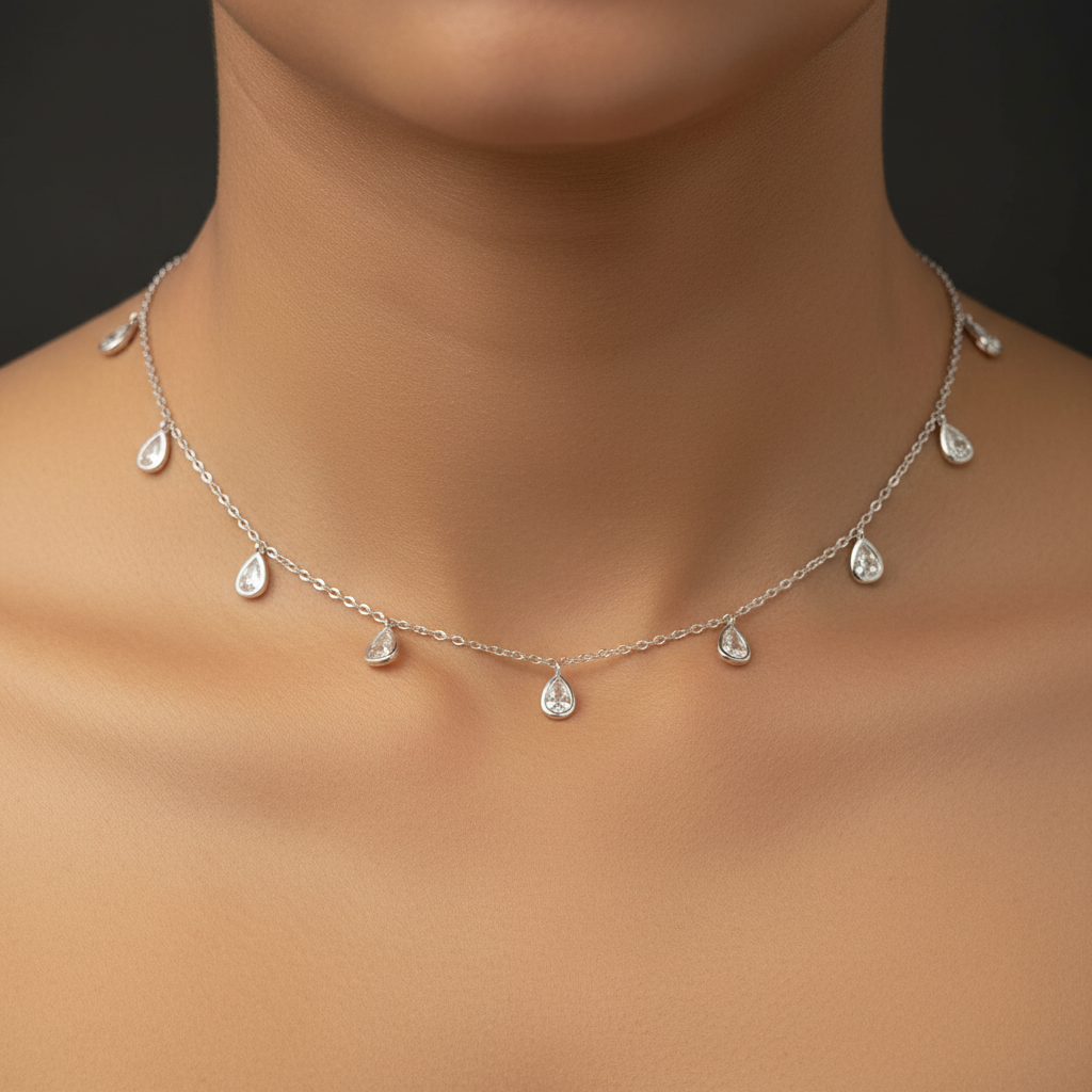 Tear drop chain