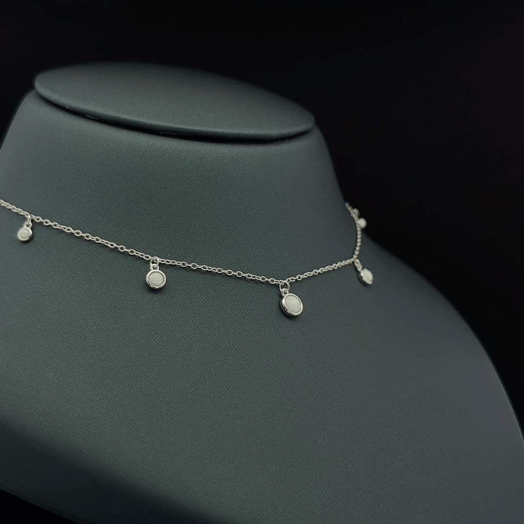 small white pearl drop