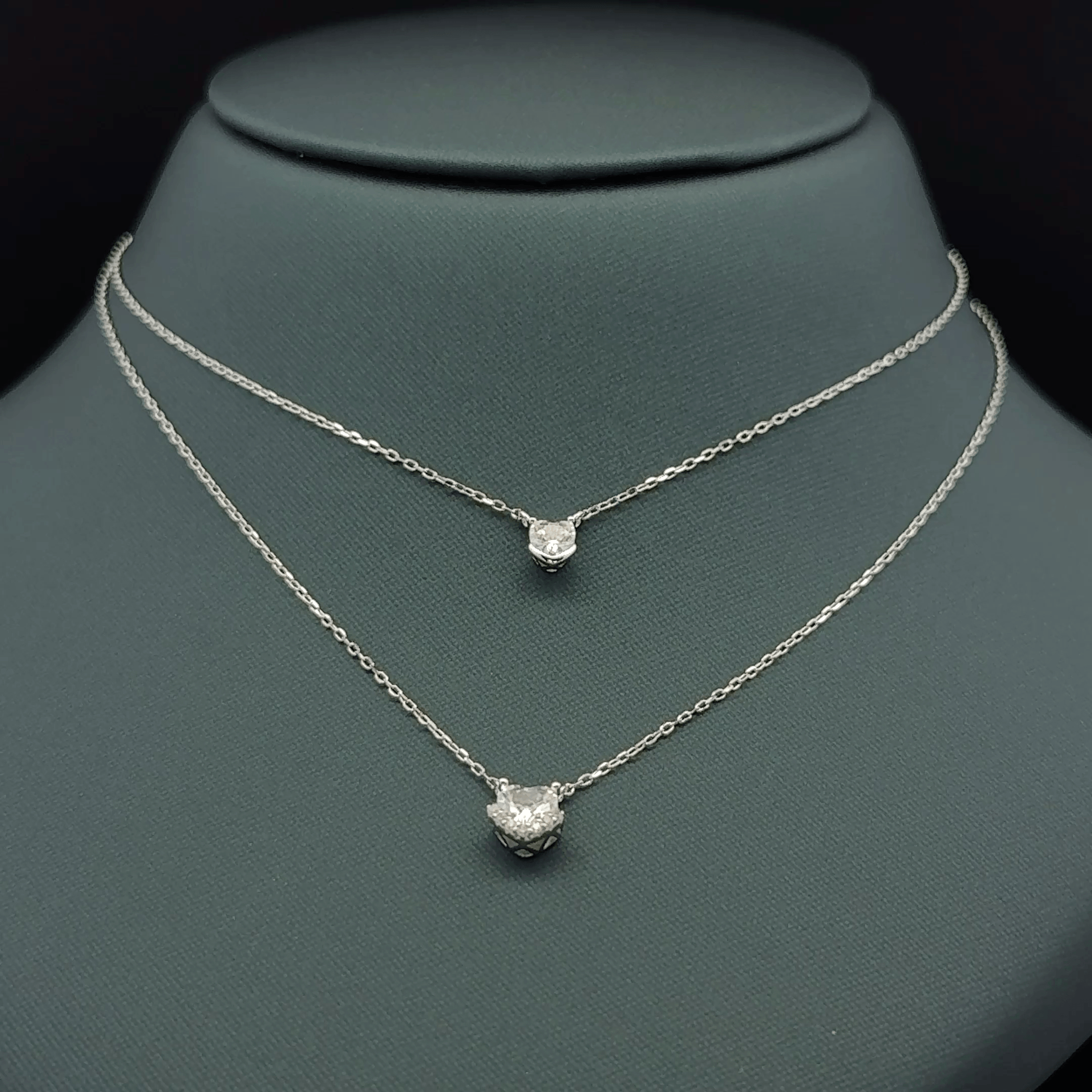 Small heart shape chain