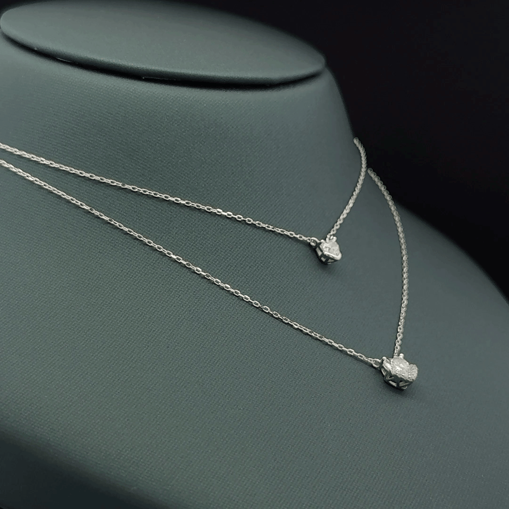 Small heart shape chain
