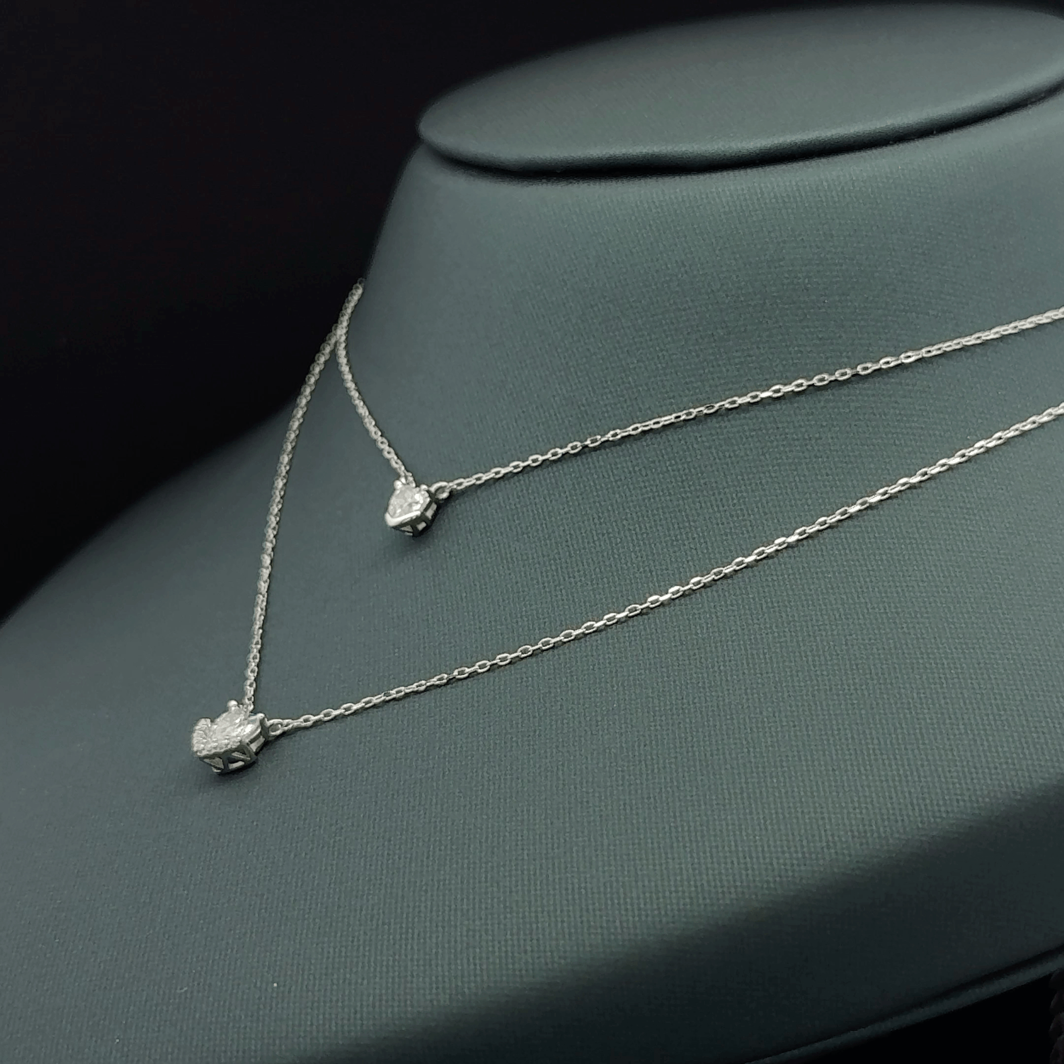 Small heart shape chain
