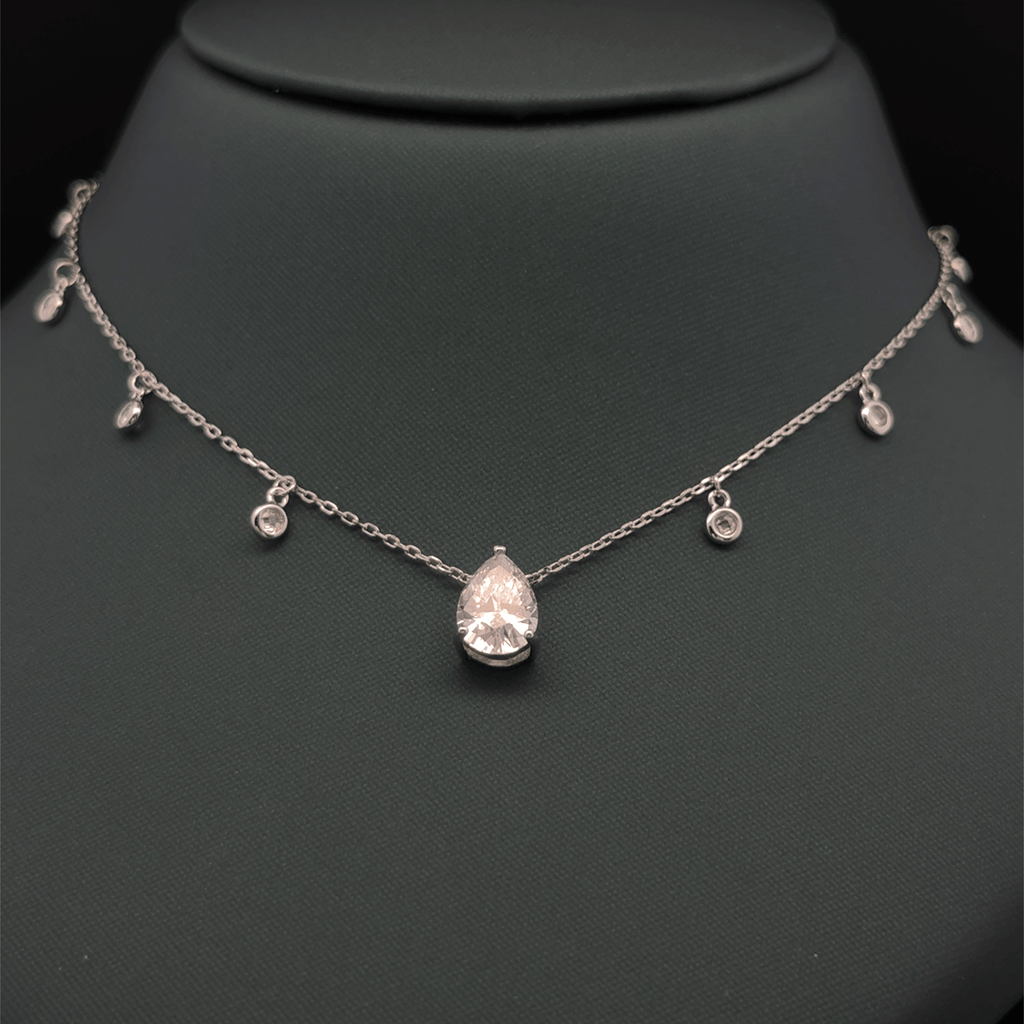 Tear drop shaped chain